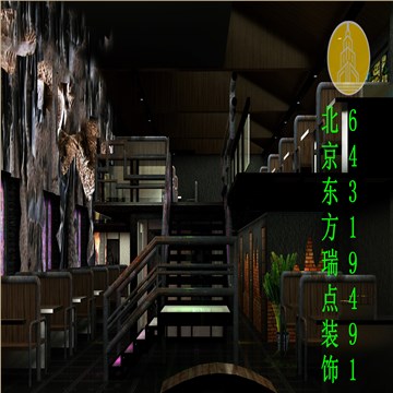 烧烤店装修,餐饮店装修案例