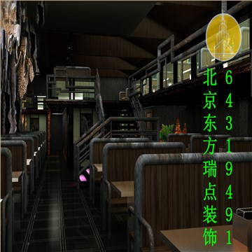 烧烤店装修,餐饮店装修案例