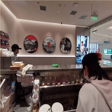 长盈酸奶店装修.设计