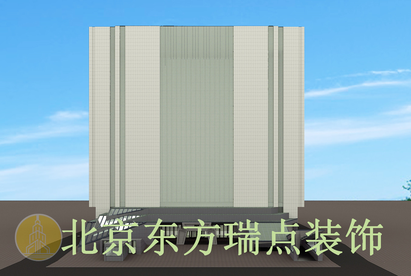办公楼室外设计